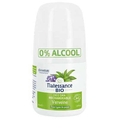 Natessance Déo 24H Verveine Bio Rechargeable 50 ml, Vue principale