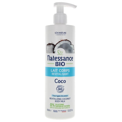 Natessance Lait Corps Revitalisant Coco Bio 400 ml, Vue principale