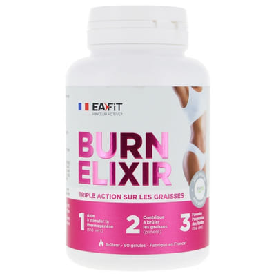 Eafit Burn Elixir 90 Gélules, Vue principale
