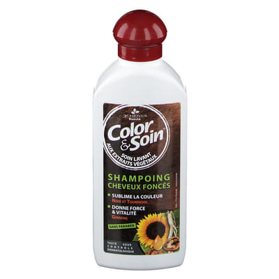 3 Chênes Color & Soin Shampoing Cheveux Colorés Foncés 250ml, Vue principale