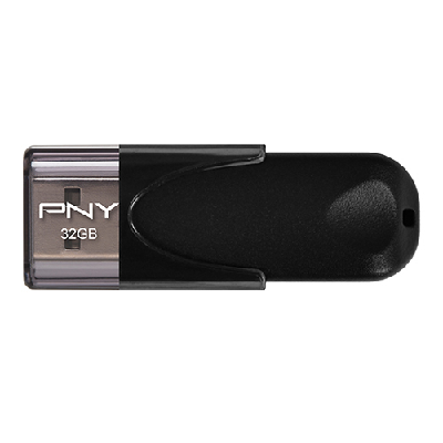PNY Attaché 4 2.0 32GB lecteur USB flash 32 Go USB Type-A Noir