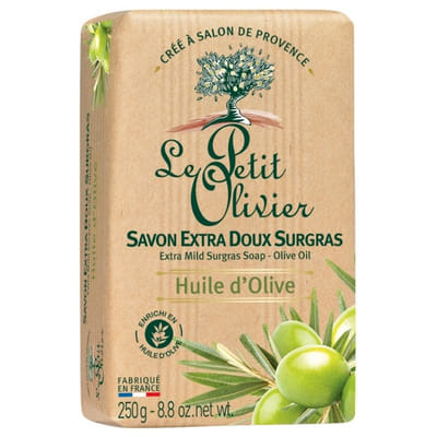 Le Petit Olivier Savon Extra Doux Surgras Huile d'Olive 250 g, Vue principale
