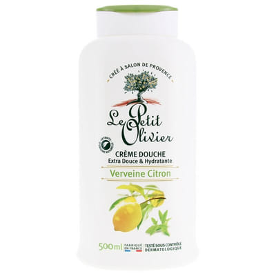 Le Petit Olivier Crème Douche Extra Douce & Hydratante Verveine Citron 500 ml, Vue principale
