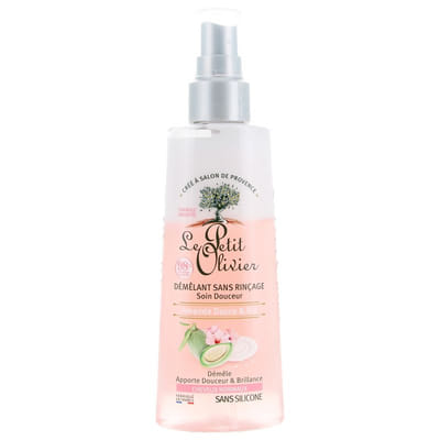 Le Petit Olivier Démêlant Sans Rinçage Soin Douceur Amande Douce & Riz 150 ml, Vue principale