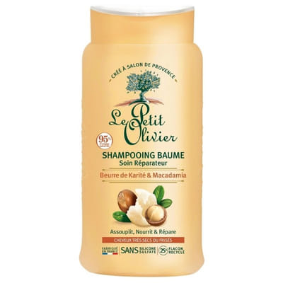 Le Petit Olivier Shampoing Baume Beurre de Karité & Macadamia 250 ml, Vue principale