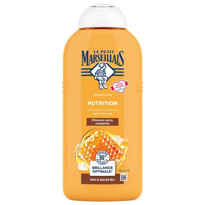 Le Petit Marseillais Shampoing Nutrition Miel & Karité 300 ml, Vue principale