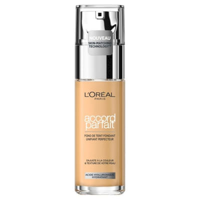 L'Oréal Paris Accord Parfait Fond de Teint 30 ml - Teinte: 1.5 Neutre Lin, Vue principale