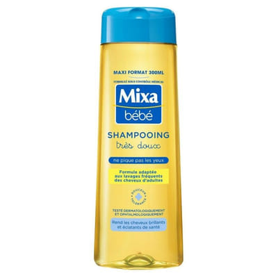 Mixa Bébé Shampoing Très Doux 300 ml, Vue principale