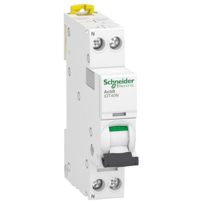 Schneider Electric iC40N coupe-circuits 1P + N, Vue principale