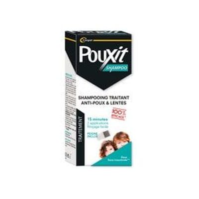 Pouxit Shampoo Shampooing Traitement Anti-Poux & Lentes 200ml + Peigne, Vue principale