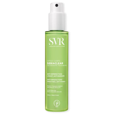 SVR Sebiaclear Spray Corps Anti-Imperfections Lissant 150 ml