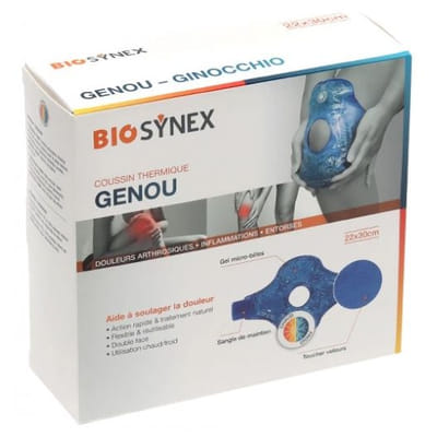 Biosynex Coussin Thermique Genou 22 x 30 cm, Vue principale