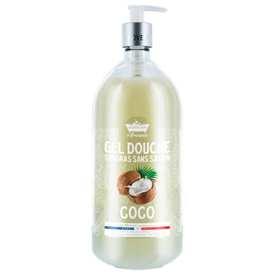 Les Petits Bains de Provence Gel Douche Coco 1 L, Vue principale