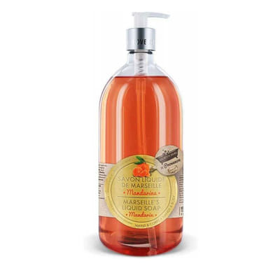 Bain de Provence Savon Liquide Mandarine 1 Litre