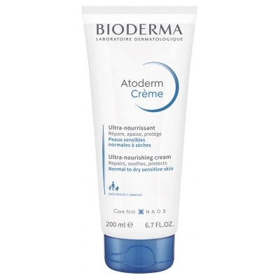 Bioderma Atoderm Crème Ultra-Nourrissant Sans Parfum 200 ml