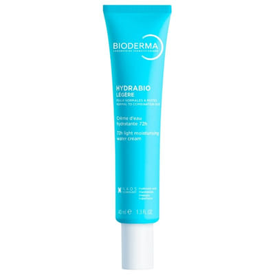Bioderma Hydrabio Crème d'Eau Hydratante Légère 72H 40 ml, Vue principale