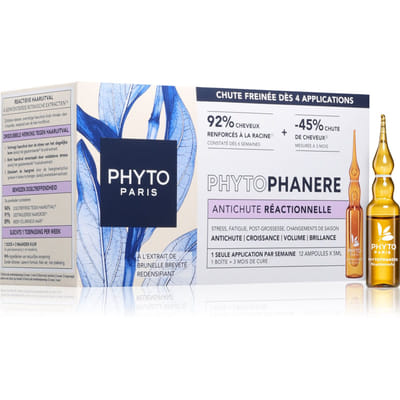 Phyto PhytoPhanere Reactive Hair Loss Treatment 12× 5 ml, Vue principale