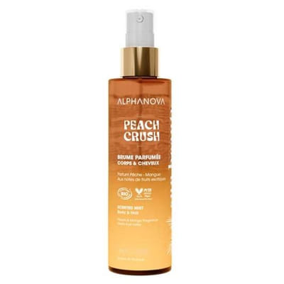 Alphanova Sun Beauty Brume Parfumée Corps & Cheveux Peach Crush Bio 100 ml, Vue principale