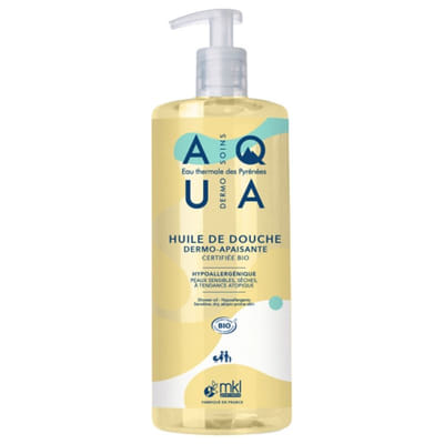 MKL Green Nature Aqua Huile de Douche Dermo-Apaisante Bio 1 L, Vue principale