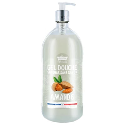 Les Petits Bains de Provence Gel Douche Amande 1 L, Vue principale
