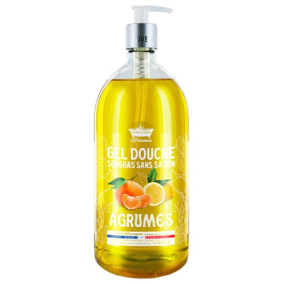 Les Petits Bains de Provence Gel Douche Agrumes 1 L, Vue principale