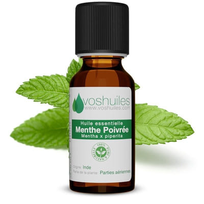VOS HUILES HUILE ESSENTIELLE MENTHE POIVREE 10ML, Vue principale