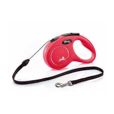 Laisse New Classic s Cord 5 m red Flexi CL10C5-251-R-20, Vue principale
