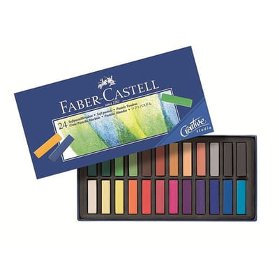 Faber-Castell 128224 pastel Pastel sec Multicolore 24 pièce(s), Vue principale