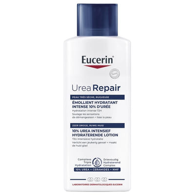 Eucerin UreaRepair Émollient Hydratant Intense 10% d'Urée 250 ml, Vue principale