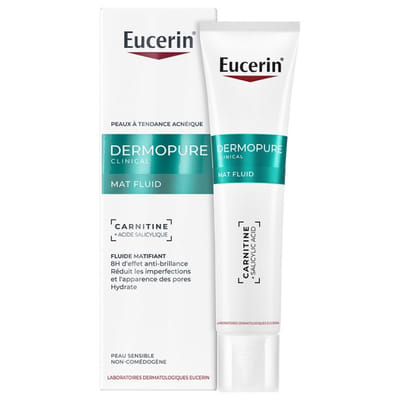 Eucerin DermoPure Clinical Fluide Matifiant 40 ml, Vue principale