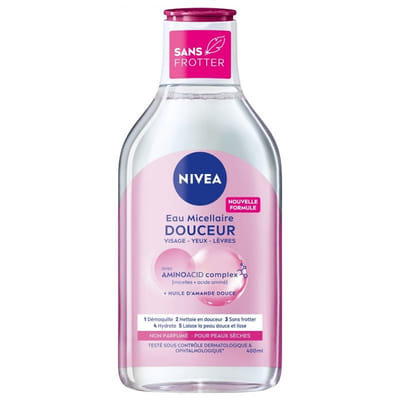 Nivea Eau Micellaire Douceur Peaux Sèches 400 ml, Vue principale