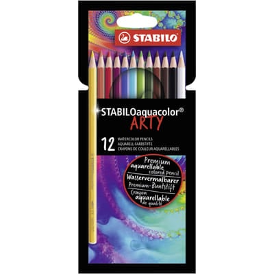 STABILO aquacolor ARTY Multicolore 12 pièce(s), Vue principale
