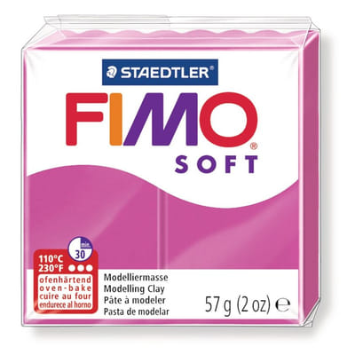 GRAINE CREATIVE Fimo Soft 57G Framboise, Vue principale