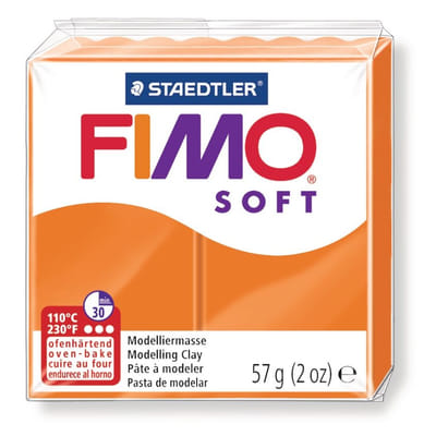 FIMO Pâte à modeler Soft 57g 8020-42 mandarine, Vue principale