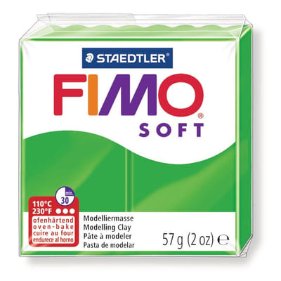 FIMO Pâte à modeler Soft 57g 8020-53 vert, Vue principale