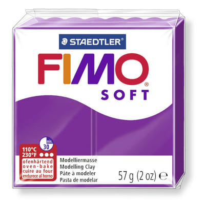 FIMO Pâte à modeler Soft 57g 8020-61 violet, Vue principale