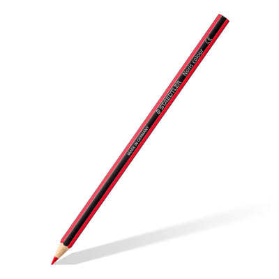 Staedtler Noris colour 185 Noir, Bleu, Marron, Vert, Bleu clair, Vert clair, Magenta, Orange, Pêche, Rouge, Violet, Jaune 12 pièce(s), Vue principale