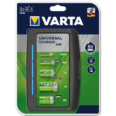 Varta 57648 chargeur de batterie Pile domestique Secteur