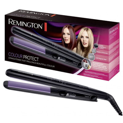 Remington S6300 Fer à lisser À chaleur Noir, Violet 1,8 m, Vue principale