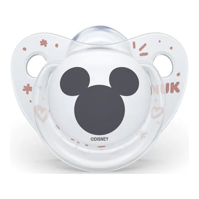 Sucette Disney Mickey Mouse Avec Boite 0-6 Mois Rouge NUK, Vue principale