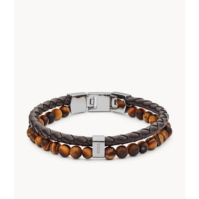 Fossil JF03118040 bracelet Cuir, Vue principale