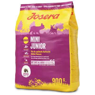 Josera MiniJunior 900 g Chiot Canard, Saumon, Vue principale