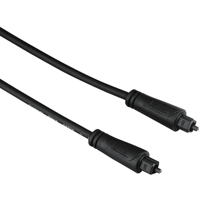 Hama 00122251 câble de fibre optique 1,5 m TOSLINK ODT Noir
