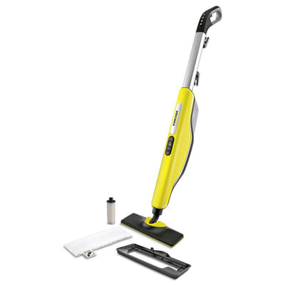 Kärcher SC 3 Upright EasyFix Steam mop 0,5 L 1600 W Noir, Gris, Jaune, Vue principale
