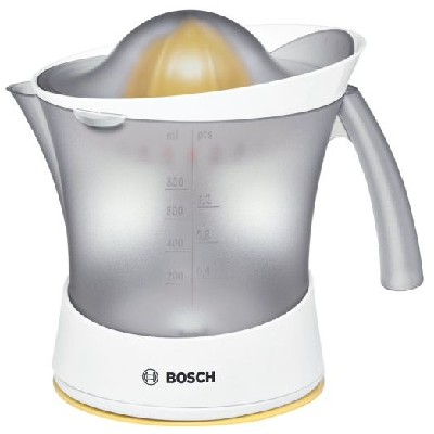 Bosch MCP3500 presse-agrume électrique 0,8 L 25 W Blanc, Jaune