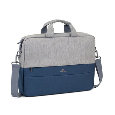 Rivacase 7532 sacoche d'ordinateurs portables 15.6" Malette Bleu, Gris, Vue principale