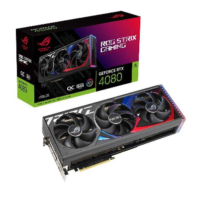 ASUS ROG Strix GeForce RTX 4080 16GB GDDR6X OC Edition NVIDIA 16 Go