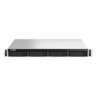 QNAP TS-464U-RP NAS Rack (1 U) Ethernet/LAN Noir (TS-464U-RP-4G)