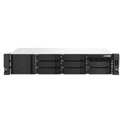 QNAP TS-864EU-RP NAS Rack (2 U) Ethernet/LAN Noir (TS-864eU-RP-4G)