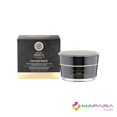 Natura Siberica Caviar Gold Masque régénérant pour le visage et le cou, Vue principale